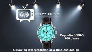 ZEPPELIN 8680-3 100 Jahre- A glowing interpretation of the timeless chronograph