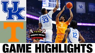 #5 Tennessee vs #10 Kentucky Highlights | NCAA Men's Basketball | 2024 College Basketball