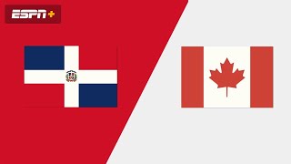 DOMINICANA VS CANADA