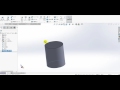 solidworks 基本操作 2 cad 押し出しカット