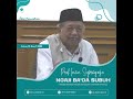 Menyambungkan Allah dan Rasulnya Pekerjaan yang amat sulit