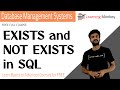 EXISTS and NOT EXISTS in SQL || Lesson 88 || DBMS || Learning Monkey ||