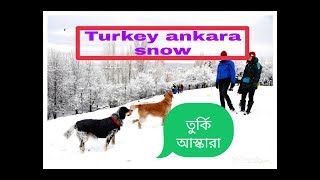 Turkey ankara | BEAUTIFUL ANKARA | তুর্কি আস্কারা তুষার পাহাড় | ROKY WORLD