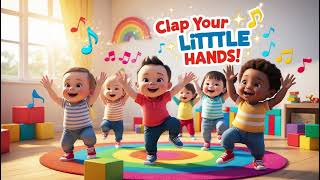 Clap Your Little Hands | Fun Action Nursery Rhyme for Toddlers | Sing-Along | Youtube for Kids