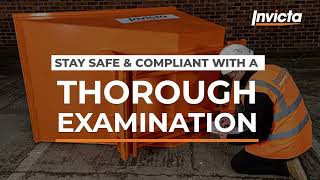 Forklift Thorough Examination Service | LOLER | Invicta Attachments