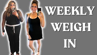 WEEKLY WEIGH IN - I'M SHOCKED😲😲 WEIGHT WATCHERS!!