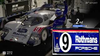 GROUP C race-Porsche 962c_ Spa_ Rothmans Porsche -GT SPORT