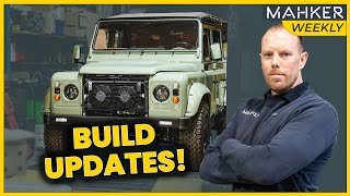 6.6L LX3 Defender for the Retro Defender + Full Workshop Build Update || Mahker Weekly EP126