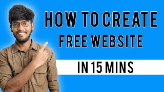 How to Create Own Website in 15 Minutes 2024 | How Create Website Free in Tamil (No Coding)