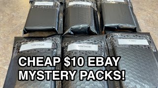 CHECK OUT THESE CHEAP $10 EBAY BASEBALL CARD REPACKS!  WORTH IT OR NOT?!