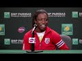 BNP Paribas Open 2018 Sachia Vickery on Wakanda Forever