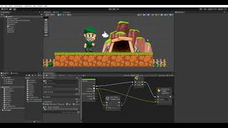 Unity Visual Scripting - Collation 2D, Custom Event trigger