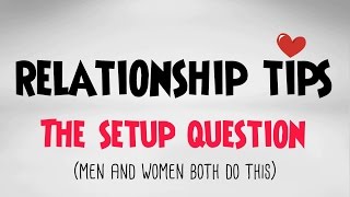 Imago Relationship Tips: The Setup Question