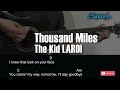 The Kid LAROI - Thousand Miles Guitar Chords Lyrics