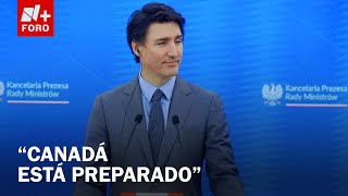 ‘No lo queríamos, pero Canadá está preparado’: Trudeau responde a aranceles - Las Noticias