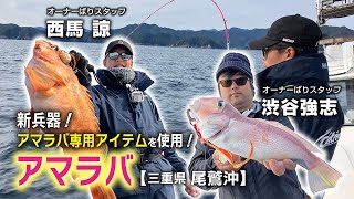 新兵器！アマラバ専用アイテムを使用！三重県尾鷲沖のアマラバ