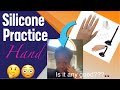 unbox&review silicone practice hand|how to prep hand before using|how to apply tips on silicone hand