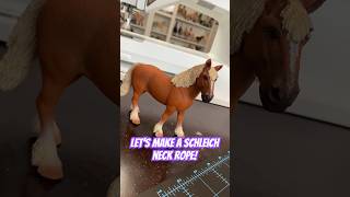 Want an easy craft for your #schleichhorses 👀Here’s a quick little tutorial on #schleich neck ropes