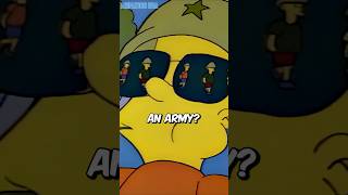 What Happens When Bart Forms An Army? #thesimpsons