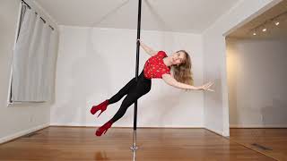 Beginner Pole Dance Spins and Climbs