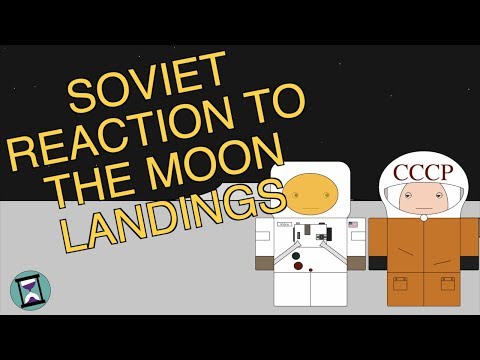 How did America react to the Soviet Union putting a man in space?