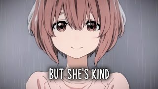 Chloe Adams - She Used To Be Mine (Lyrics) (Nightcore) "she's imperfect but she tries"
