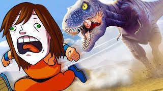 Paluten & GermanLetsPlay werden von Dinosauriern gejagt! ☆ ARK: Survival Evolved #01