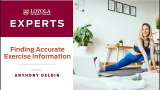 Anthony Deldin: Finding Accurate Exercise Information