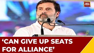 Rahul Gandhi: Can Give Up Seats For Alliance | AAP Demands Congress Ordinance Support