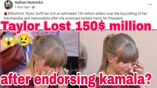 Fact Check: Taylor Swift Lost $150 Million After Endorsing Kamala Harris? Hereās The Truth