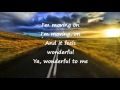 Tim McMorris - Wonderful (with lyrics)