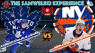 🔵TORONTO MAPLE LEAFS vs NEW YORK ISLANDERS | Live NHL Hockey | Play by play