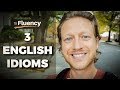 3 Common English Idioms that You Need to Know (Everyday English with Subtitles!)