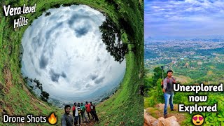 அட்டகாசமான இடம் 😍 Vera level Trekking - Naama Malai, Salem | Drone Shots🔥