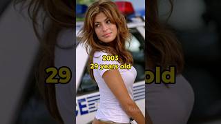 EVA MENDES DEVOLUTION (2024-1996) #shorts