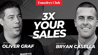 4 Proven Strategies To Tripple Your Real Estate Sales| Bryan Casella on Founders Club 🔥🏆