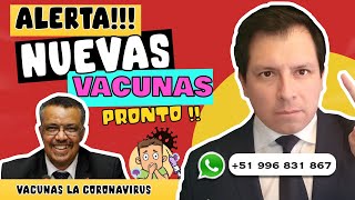 ALERTA ⚠️  "VACUNAS PANCORONAVIRUS" ESTARÍAN DISPONIBLE PRONTO !!!