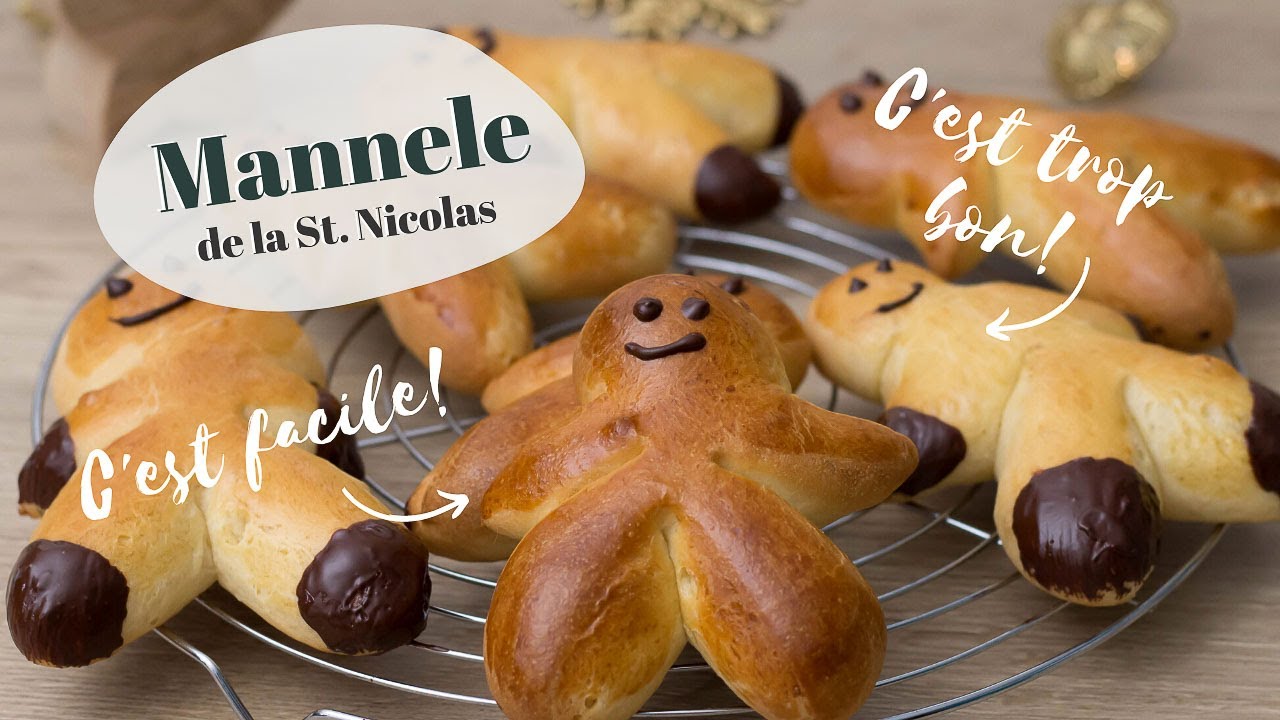 Mannele (bonhomme En Brioche) - Recette Alsacienne Pour La St Nicolas ...