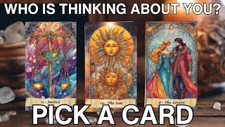 PICK A CARD 🌠 WHO IS THINKING ABOUT YOU & WHY? 🥰 DETAILED 🔮 LOVE TAROT READING 💜 #lovereading #tarot