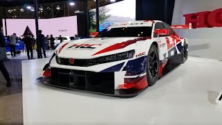 [東京オートサロン2023] ホンダ 2024年のGT500車両はまさかのシビック！ 全貌丸裸動画