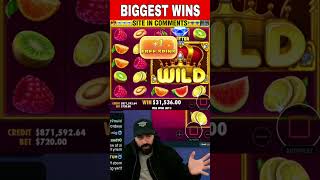 ROSHTEIN, JUICY FRUITS GOING CRAZY!! #roshtein #casino #gambling #bigwin #slots #biggestwin