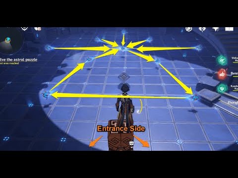 Genshin Impact: How to solve all 4 astral puzzles in The Ancient Azure Stars