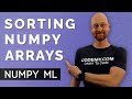 Sorting Numpy Arrays The Right Way - Numpy For Machine Learning 7