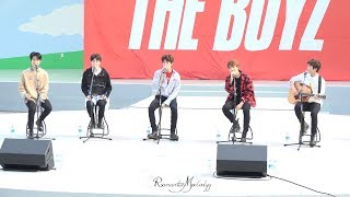 170909 더보이즈 꽃미남분식집 천만하트 이벤트 아메리카노 | THE BOYZ FANCAM