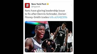 Nets have glaring leadership issue to fix after Dennis Schroder