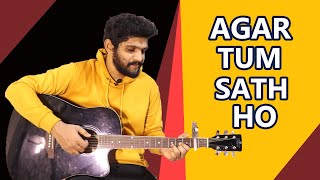 Agar Tum Saath Ho || Guitar Chord Lesson | Tamasha | Easy Guitar Lesson for Beginners | By Kaustubh