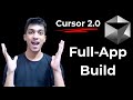 Cursor 2.0 Full-Stack App Build with Composer 1, Parallel Agents, and Native Browser