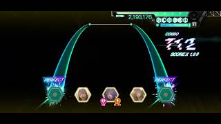 【ユニゾンエアー/ユニエア】月と星が踊るMidnight (紫Lv22) Perfect Full Combo/AP