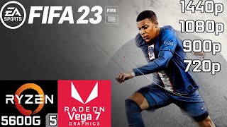 FIFA 23 - Ryzen 5 5600G Vega 7 \u0026 16GB RAM