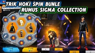 SPIN BUNDLE RUMUS SIGMA | TRIK HOKI SPIN BUNLE RUMUS SIGMA COLLECTION #freefire